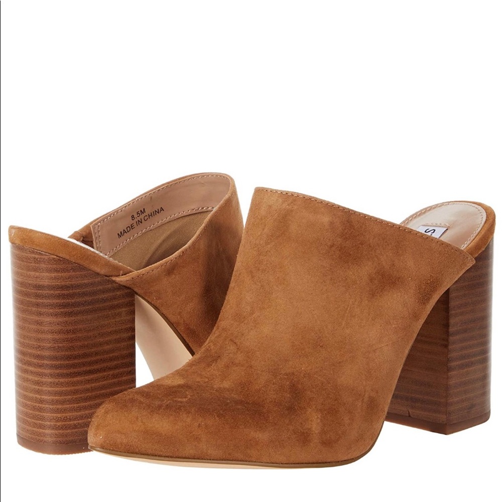 Steve Madden, the Ditty Suede Mules SZ 10